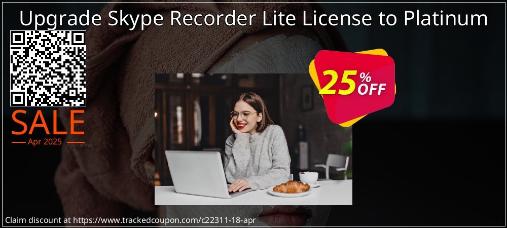 Upgrade Skype Recorder Lite License to Platinum coupon on Easter Day offer