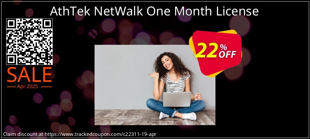 AthTek NetWalk One Month License coupon on Tell a Lie Day discount