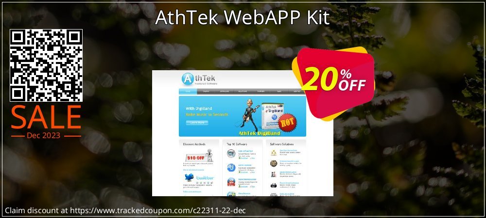 AthTek WebAPP Kit coupon on April Fools Day offering sales
