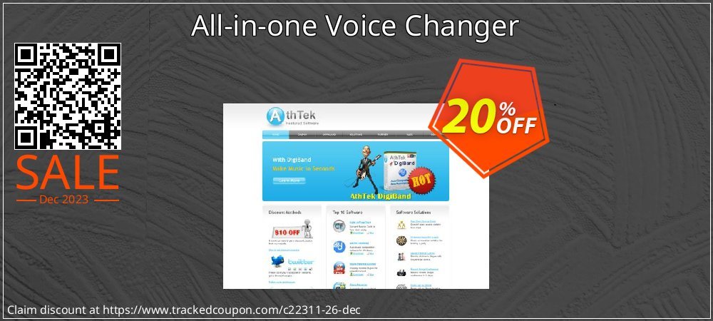 All-in-one Voice Changer coupon on World Party Day deals