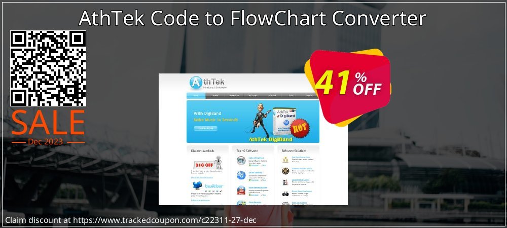 AthTek Code to FlowChart Converter coupon on National Savings Day promotions