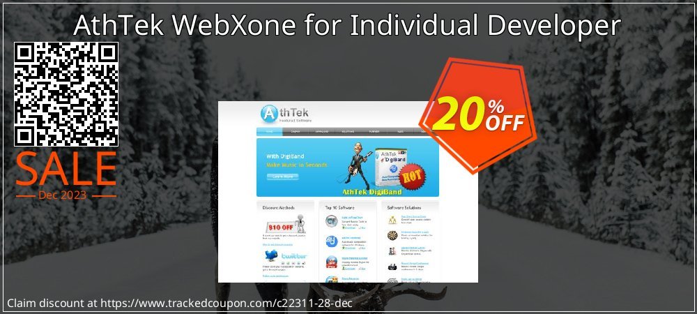 AthTek WebXone for Individual Developer coupon on Cheese Pizza Day promotions