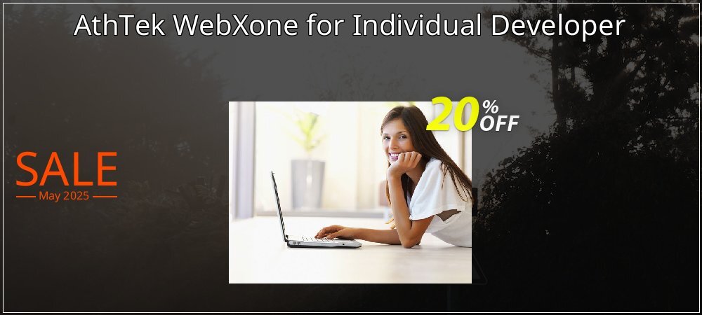 AthTek WebXone for Individual Developer coupon on Virtual Vacation Day offer