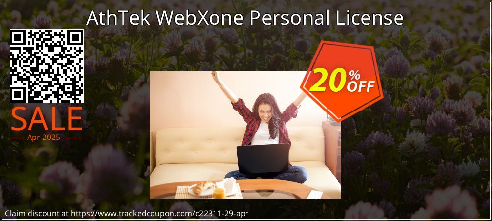 AthTek WebXone Personal License coupon on Tell a Lie Day offering discount