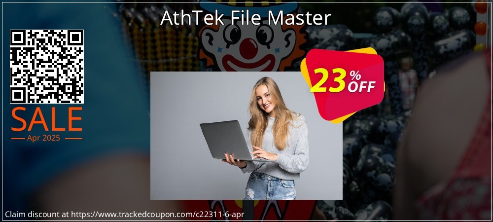 AthTek File Master coupon on World Party Day promotions