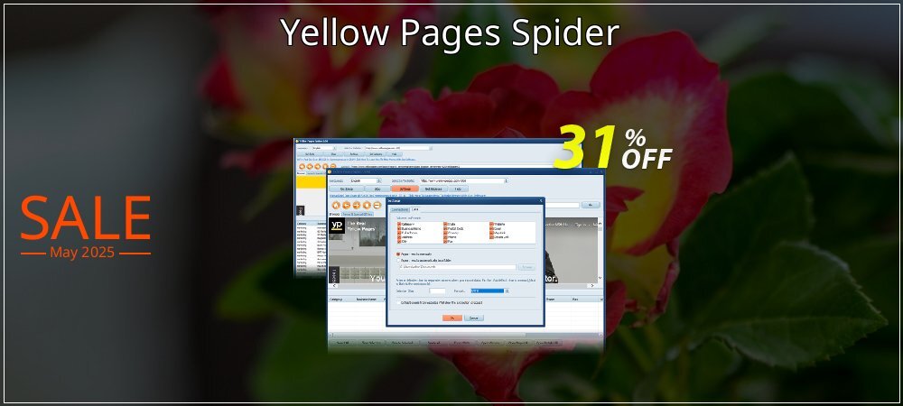 Yellow Pages Spider coupon on April Fools' Day promotions