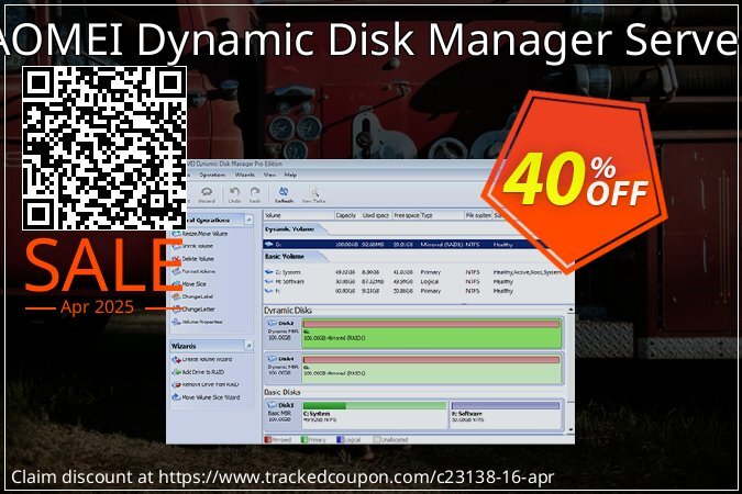 AOMEI Dynamic Disk Manager Server coupon on National Loyalty Day sales