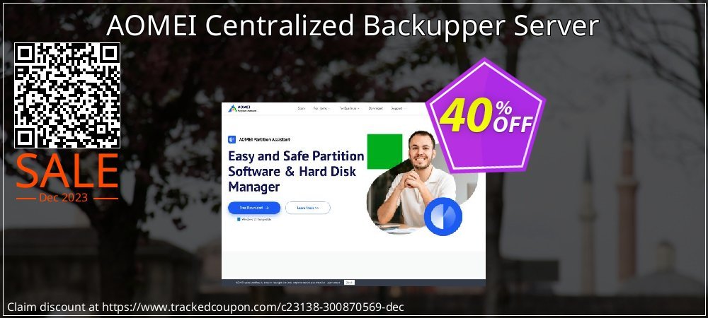 AOMEI Centralized Backupper Server coupon on Tell a Lie Day discount