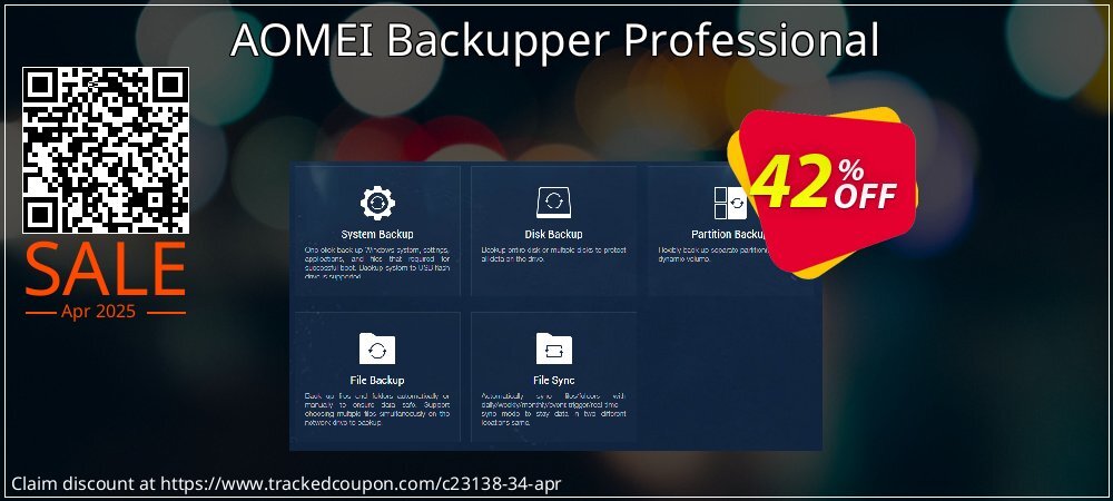 AOMEI Backupper Professional coupon on World Password Day sales