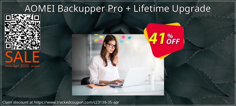 AOMEI Backupper Pro + Lifetime Upgrade coupon on Mother's Day deals