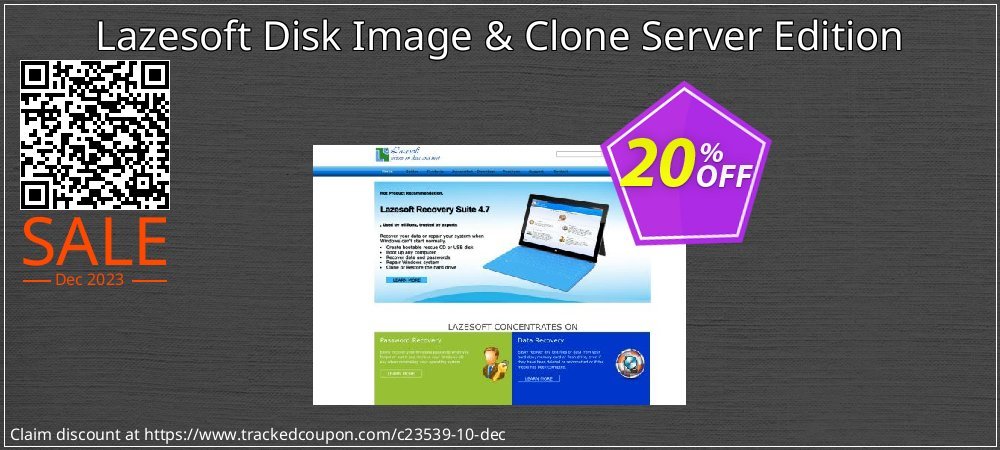 Lazesoft Disk Image & Clone Server Edition coupon on National Walking Day discounts