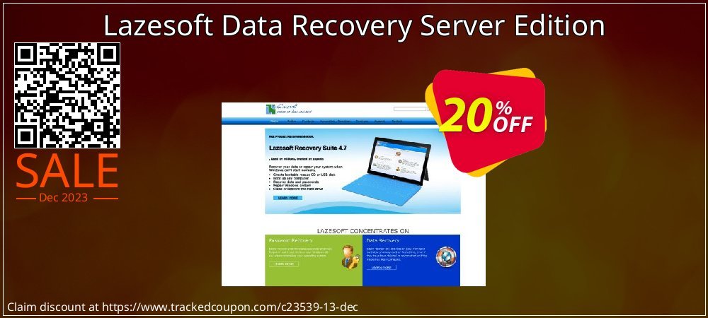 Lazesoft Data Recovery Server Edition coupon on Easter Day deals