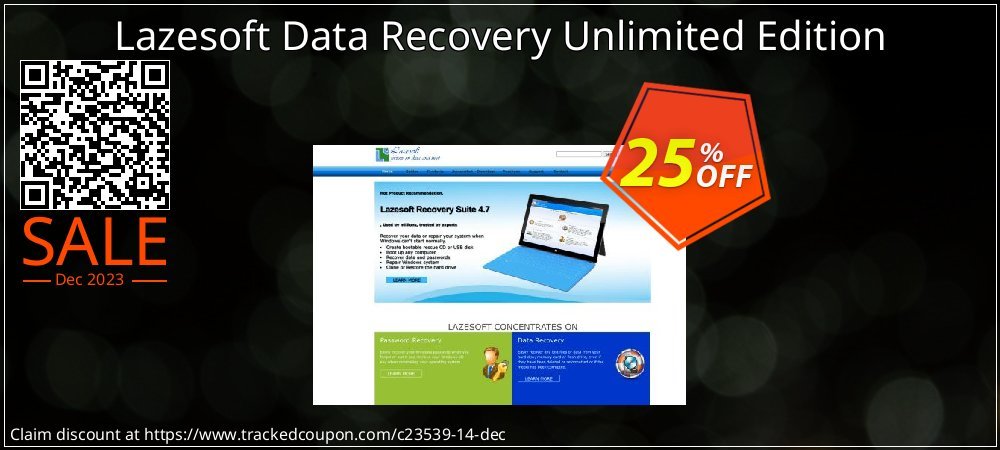 Lazesoft Data Recovery Unlimited Edition coupon on World Password Day discount