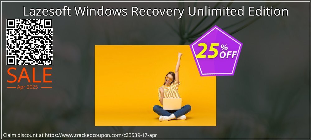 Lazesoft Windows Recovery Unlimited Edition coupon on April Fools Day offering discount