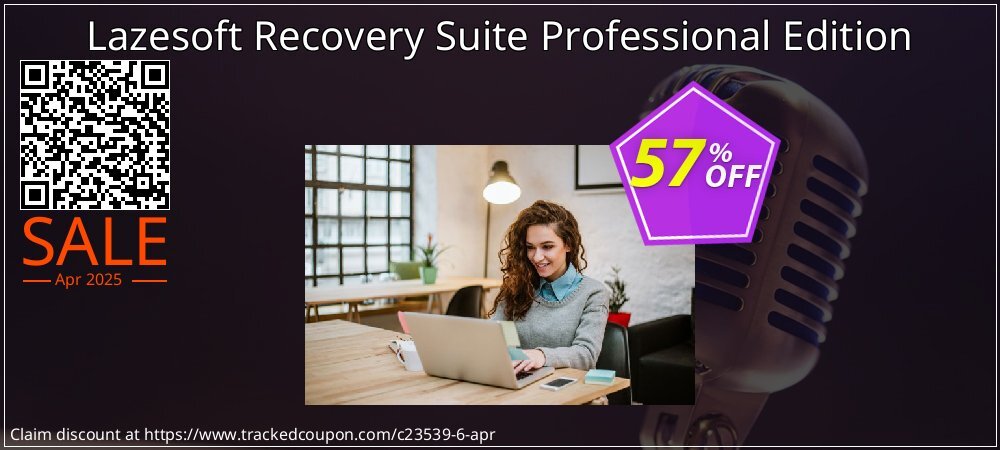 Lazesoft Recovery Suite Professional Edition coupon on World Day of Music offering sales