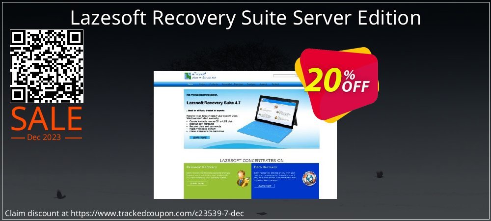Lazesoft Recovery Suite Server Edition coupon on April Fools' Day offering discount