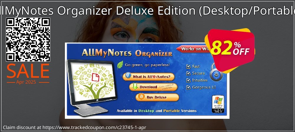 AllMyNotes Organizer Deluxe Edition - Desktop/Portable  coupon on National Loyalty Day discounts