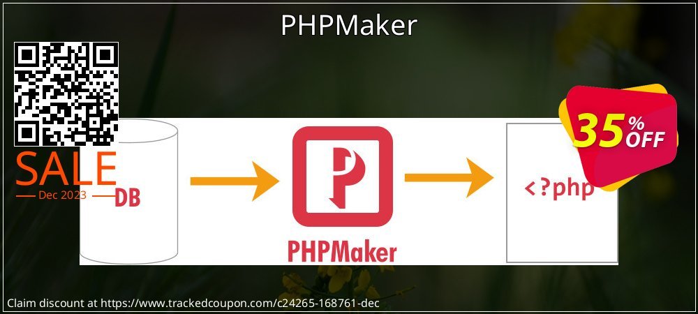 PHPMaker coupon on World Party Day offering sales