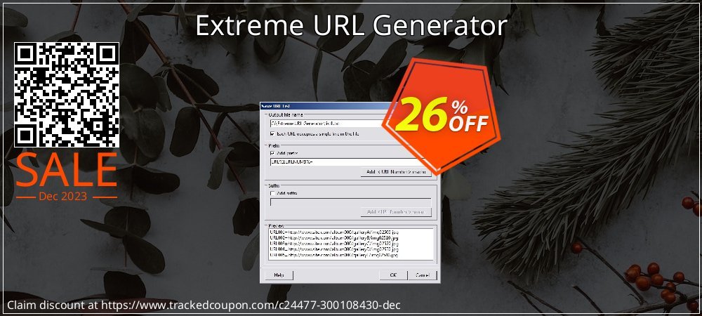 Extreme URL Generator coupon on Mother Day deals
