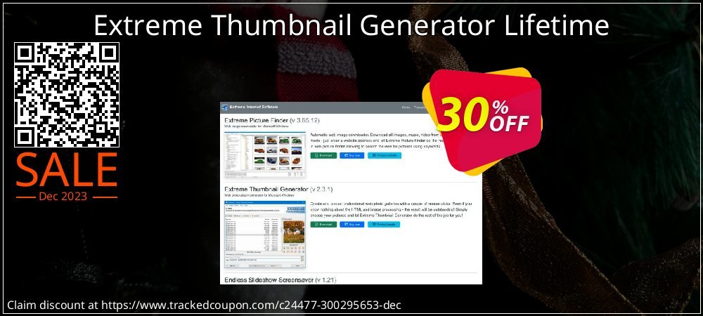 Extreme Thumbnail Generator Lifetime coupon on Easter Day offering sales