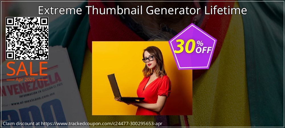 Extreme Thumbnail Generator Lifetime coupon on Easter Day offering sales