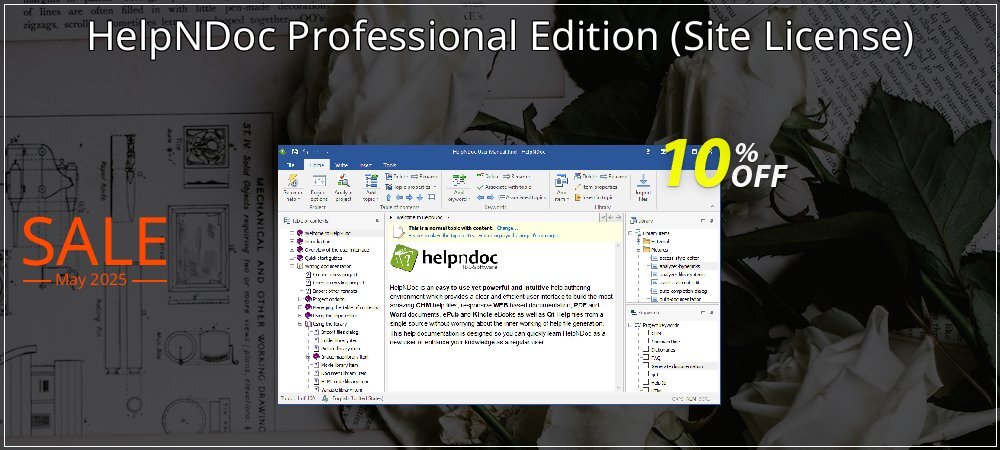 HelpNDoc Professional Edition - Site License  coupon on Virtual Vacation Day super sale