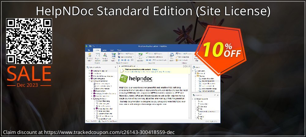 HelpNDoc Standard Edition - Site License  coupon on Tell a Lie Day promotions