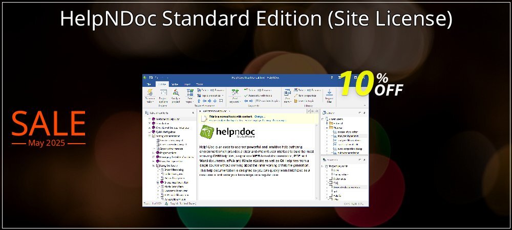 HelpNDoc Standard Edition - Site License  coupon on World Password Day sales