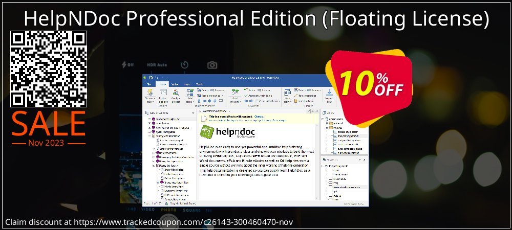 HelpNDoc Professional Edition - Floating License  coupon on National Walking Day super sale