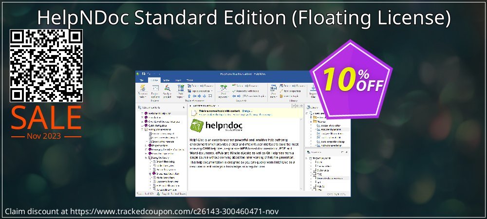 HelpNDoc Standard Edition - Floating License  coupon on World Party Day discounts