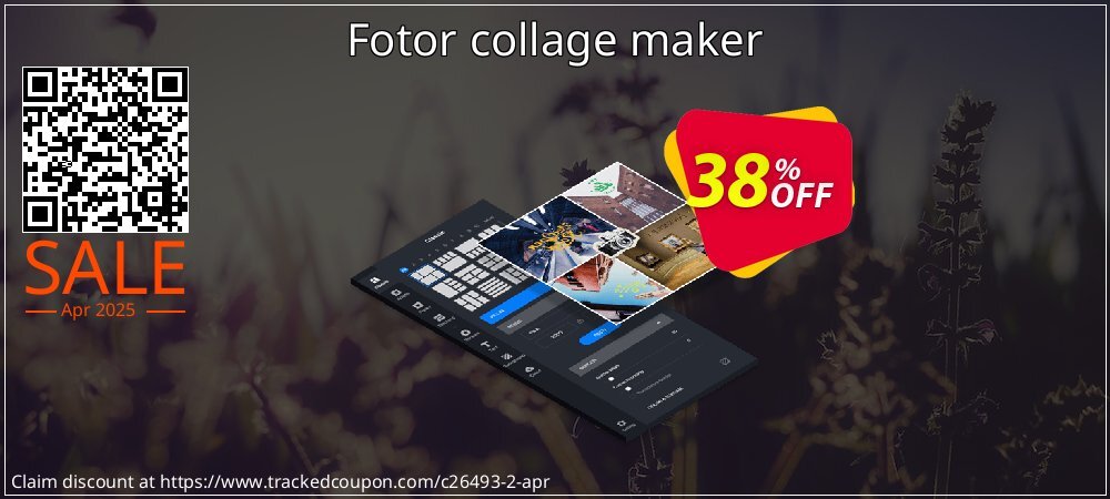 Fotor collage maker coupon on April Fools' Day deals