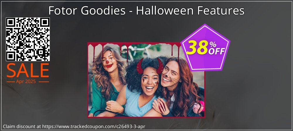 Fotor Goodies - Halloween Features coupon on Easter Day offer