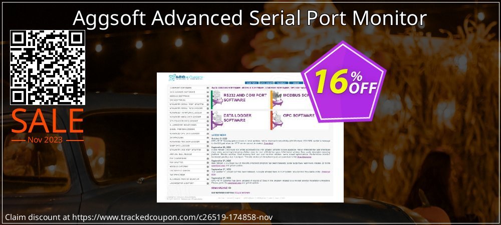 Aggsoft Advanced Serial Port Monitor coupon on Virtual Vacation Day discount