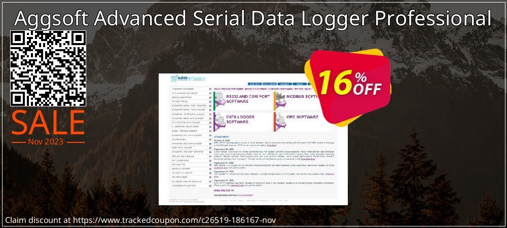 Aggsoft Advanced Serial Data Logger Professional coupon on April Fools' Day sales