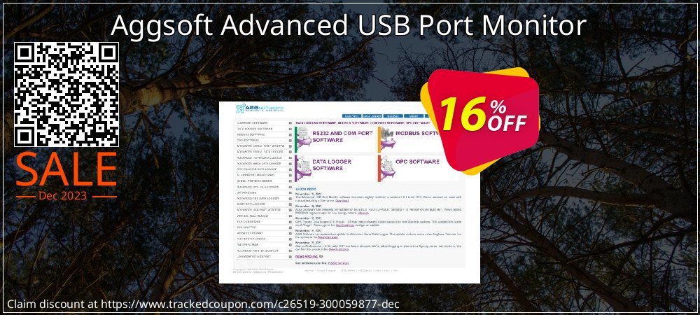 Aggsoft Advanced USB Port Monitor coupon on April Fools' Day deals