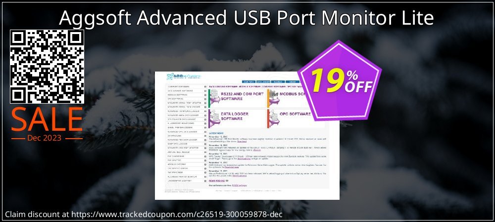 Aggsoft Advanced USB Port Monitor Lite coupon on Easter Day offer