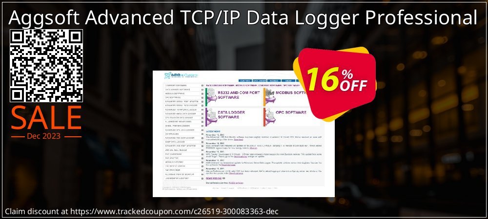 Aggsoft Advanced TCP/IP Data Logger Professional coupon on Constitution Memorial Day discounts