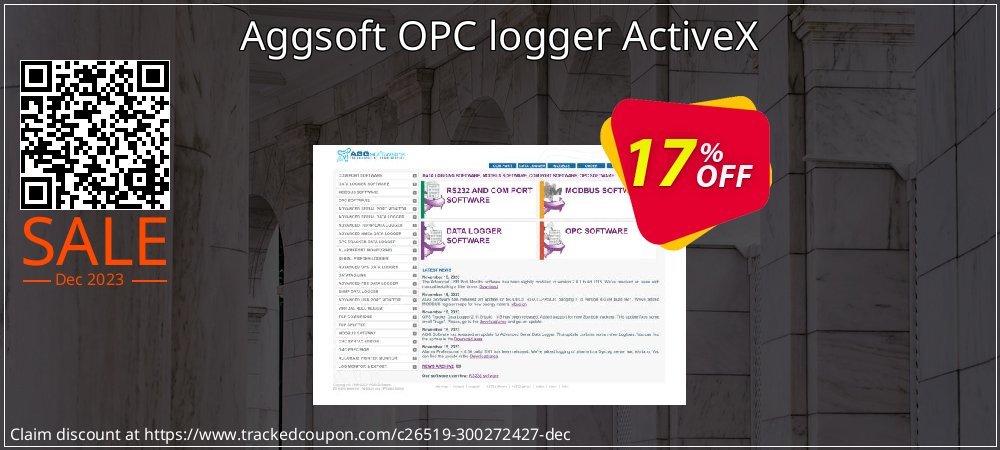 Aggsoft OPC logger ActiveX coupon on April Fools' Day discounts
