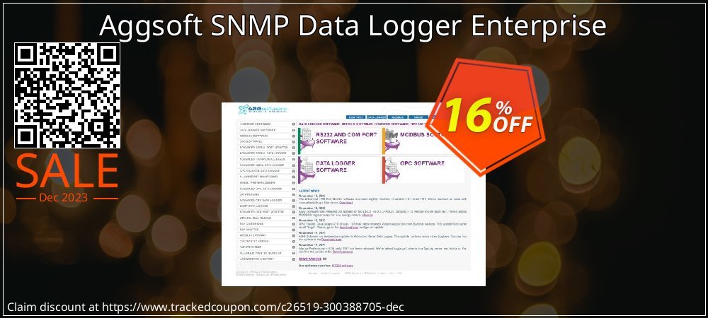Aggsoft SNMP Data Logger Enterprise coupon on National Walking Day offering sales