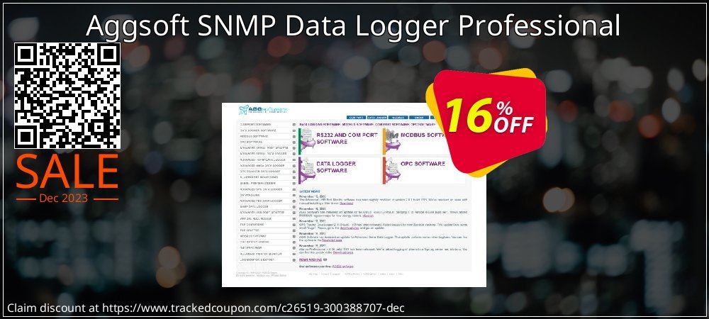 Aggsoft SNMP Data Logger Professional coupon on April Fools' Day discounts
