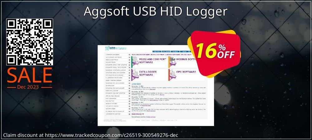 Aggsoft USB HID Logger coupon on World Party Day discounts