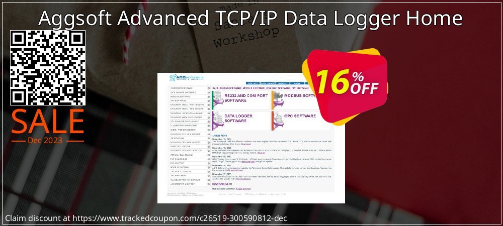 Aggsoft Advanced TCP/IP Data Logger Home coupon on Working Day sales