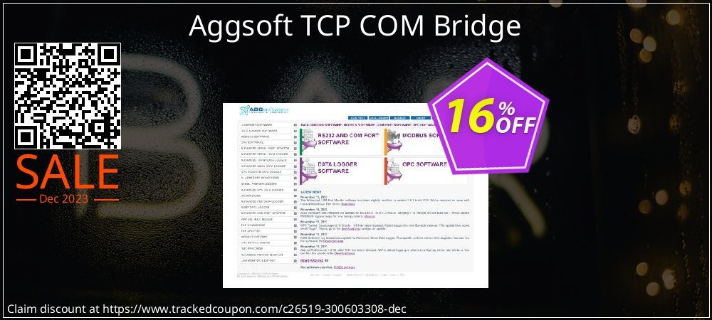 Aggsoft TCP COM Bridge coupon on Easter Day discount