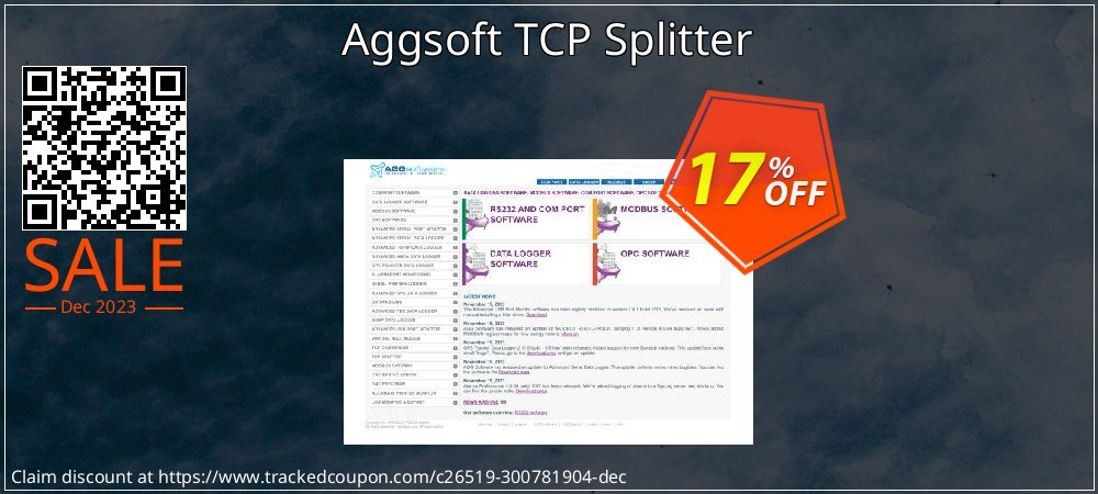 Aggsoft TCP Splitter coupon on World Password Day offering discount
