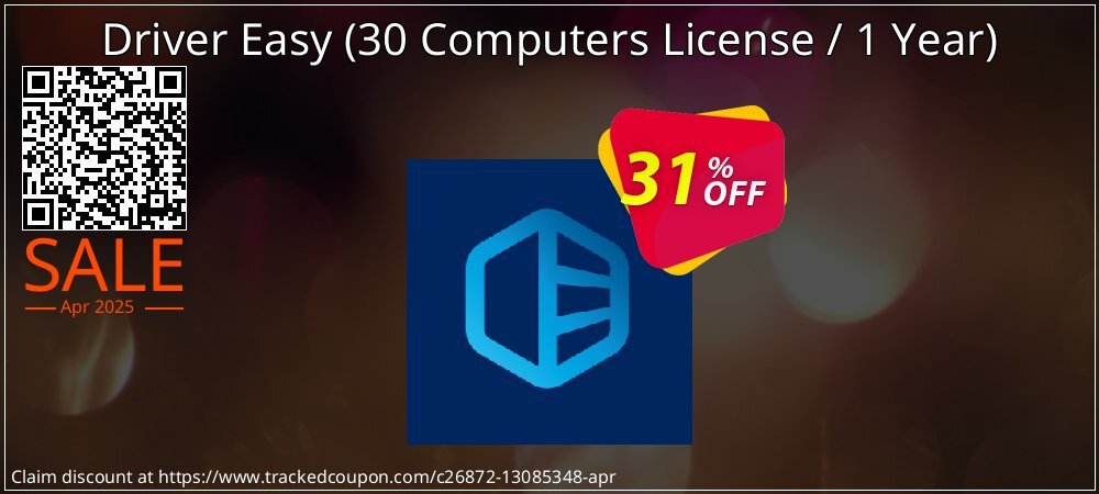 Driver Easy - 30 Computers License / 1 Year  coupon on Easter Day offering sales