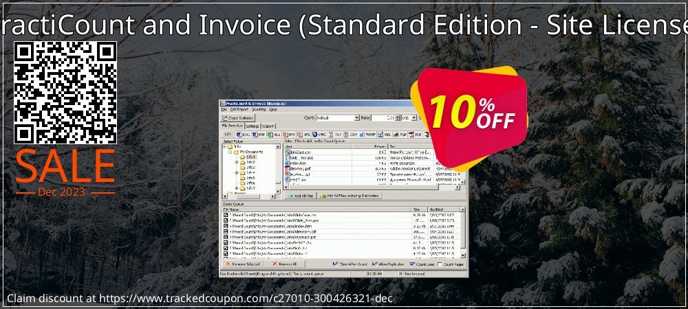 PractiCount and Invoice - Standard Edition - Site License  coupon on World Party Day super sale