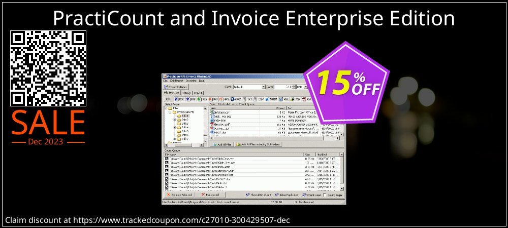 PractiCount and Invoice Enterprise Edition coupon on Working Day discounts