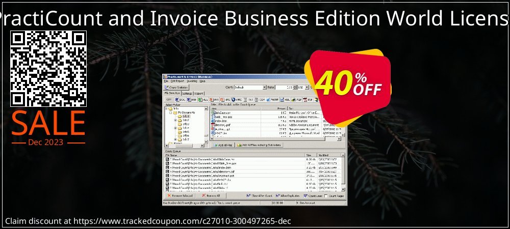 PractiCount and Invoice Business Edition World License coupon on Mother Day offering discount