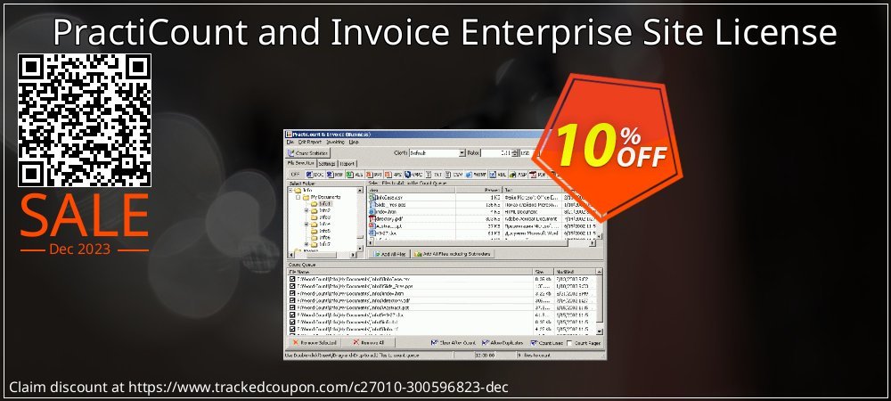 PractiCount and Invoice Enterprise Site License coupon on Easter Day discount