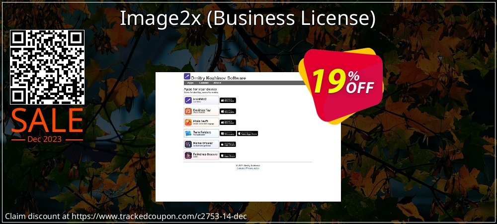 Image2x - Business License  coupon on April Fools' Day offering sales